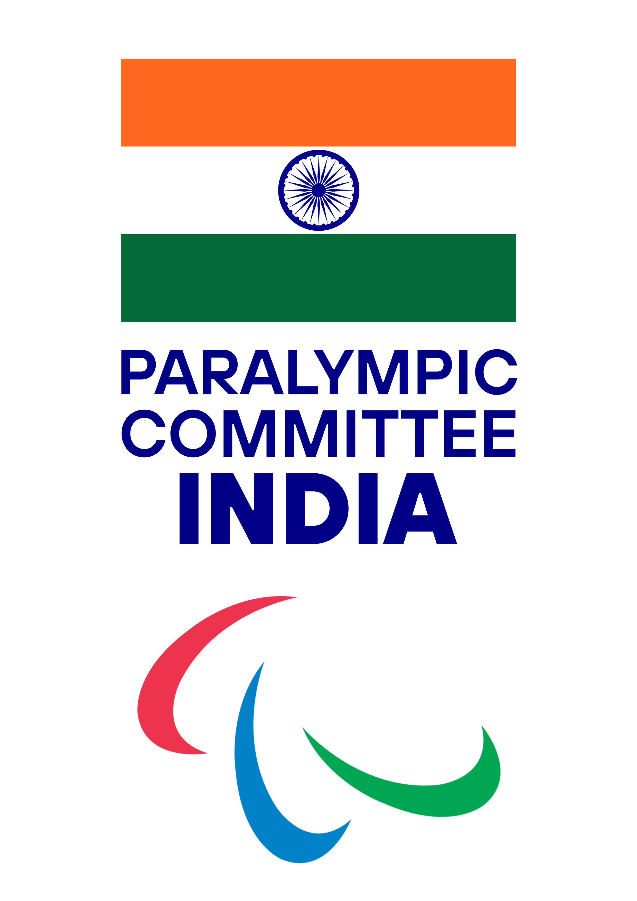 Paralympic Committee of India logo