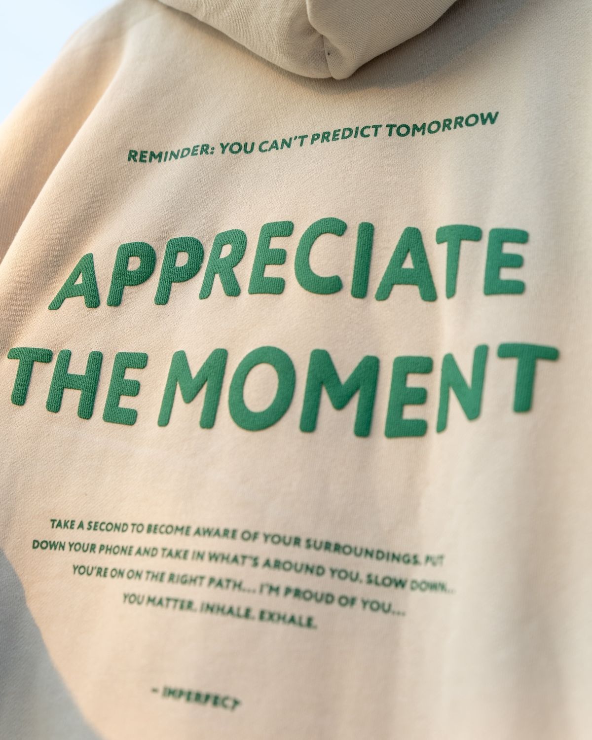 Appreciate the Moment